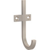 Better Homes & Gardens B37304L-SN Single Prong J Coat, Hat, Robe Hook