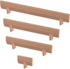 Liberty P40851K-BCP 1 7/16" Gathered Blade Cabinet Drawer Knob Brushed Copper 10 Pack