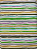 Studio E Paisley III White Multi Color Wiggle Stripe Cotton Fabric By The Yard