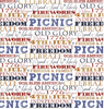 3 Wishes 16068 American Spirit American Works White Cotton Fabric By The Yard