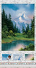 Studio E Bob Ross Joy of Painting 24" Scenic Panel Cotton Fabric by The Panel