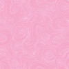 Studio e Just Color! Carnation Pink Swirl Cotton Fabric By The Yard