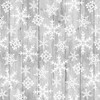Studio E Snow Place Like Home Tossed Snowflakes Gray Cotton Flannel Fabric By Yard