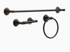 Delta WIN63-OB Windmere Bath 3 Piece Hardware Set Oil Rubbed Bronze Finish