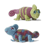 Red Heart Amigurumi Chameleon Knitting & Crochet Yarn Project