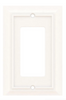 Hampton Bay W31559-W White Classic Architect Single GFCI Wall Plate Cover