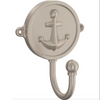 Liberty B44265J-SN 5" Satin Nickel Anchor Nautical Theme Coat, Hat, Robe Hook
