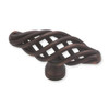 Liberty P0528A-VBR  64mm Lg Oval Birdcage Cabinet Drawer Knob Pull Venetian Bronze