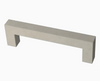Liberty P41874W-SN 3 3/4" Satin Nickel Square Cabinet Drawer Pull