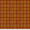 Free Spirit Rachel Hauer Forest Floor Plaid Red Cotton Fabric By Yd