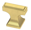 Liberty P24080C-117 Rectangular Platform Cabinet Drawer Knob Bayview Brass