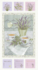 Henry Glass Lavender Garden 24 inch x 44 inch Fabric By The Panel