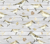 Blank Quilting Seaside Serenity Sand Pipers Lt. Gray Fabric By The Yard