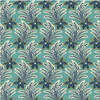Henry Glass Lille Swaying Flowers Lt Teal Fabric By The Yard