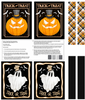 Henry Glass Olde Salem Glow Trick Or Treat Bags Multi Fabric By The Yard