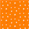 Henry Glass Boo! Glow Tossed Stars Orange Fabric By The Yard