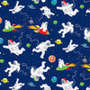 Henry Glass Blast Off Into Space Cotton Fabric By The Yard