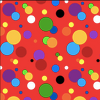 Blank Quilting Nitty Gritties Dots Red Cotton Fabric By The Yard