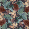 Blank Quilting Natural Beauties Leaves Jade Cotton Fabric By The Yard