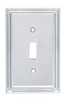 Hampton Bay W36279-PC Chrome Reflect Single Switch Wall Plate Cover