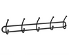 Liberty R44044H-FB 27" Metal Wire 5-Hook Rail Matte Black Finish