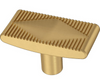 Liberty P40013C-117 1 5/8" Slatted Diamond Cabinet & Drawer Knob Brushed Brass