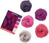 Caron Pantone X Fuchsia Plume 5-Color Knitting & Crochet Yarn