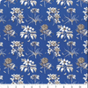 Free Spirit A Celebration of Sanderson Etching & Roses Cobalt Fabric By The Yard