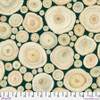 Free Spirit Sanderson Woodland Blooms Alnwick Logs Forest Fabric By The Yard