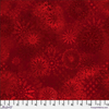 Free Spirit Sue Penn Textures Medallions Red Cotton Fabric By The Yard