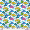 Free Spirit Mulga Summer Birds Leaves Waves Clouds Multi Cotton Fabric by Yard