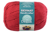 Bernat Handicrafter Delux Cotton Poppy Red Knitting & Crochet Yarn