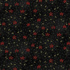 Henry Glass S Is For Sew Wavy Floral Black Cotton Fabric By Yard