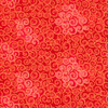 Blank Quilting Spirals Metallic Coral Cotton Fabric By The Yard