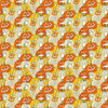 Henry Glass Witch's Night Out Packed Pumpkins Orange Glow Fabric By The Yard
