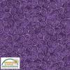 Stof Star Sprinkle Spiral Flower Lilac Silver Cotton Fabric By The Yard