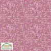 Stof Fillippa's Line Lines & Oblong Dots Lt Purple Cotton Fabric By The Yard