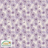 Stof Fillippa's Line Circles & Dots Pastel Purple Cotton Fabric By The Yard