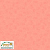 Stof European Colour Harmony Dotted Graphics Coral Cotton Fabric By The Yard
