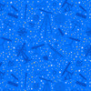 Henry Glass Signs From Above Astronomy Devices Med Blue Cotton Fabric By The Yard