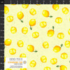 Stof European Citronella Bloom Lemons Yellow Quilting Cotton Fabric By The Yard