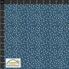 Stof European Quilting Winter 4 You Snowflakes Blue Cotton Fabric By The Yard