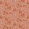 Henry Glass Chocolate Covered Cherries Foulard Pink Cotton Fabric By Yard