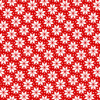 StudioE Merry Town Set Flakes Red Cotton Fabric By The Yard