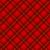 StudioE Merry Town Diagonal Plaid Red Cotton Fabric By The Yard
