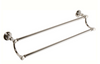 Ginger Designer Bath Eavon 24" Double Towel Bar Polished Nickel