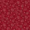Henry Glass Memories in Redwork Tossed Allover Novelty Scarlet Cotton Fabric By The Yard