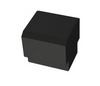 Liberty P42843C-FB  1" Tapered Edge Cabinet Knob Flat Black