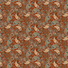 Studio E Fall Into Autumn Paisley Rust Cotton Fabric By Yard