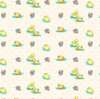 Henry Glass Bunny Tails Chick & Egg Cream Cotton Fabric By The Panel